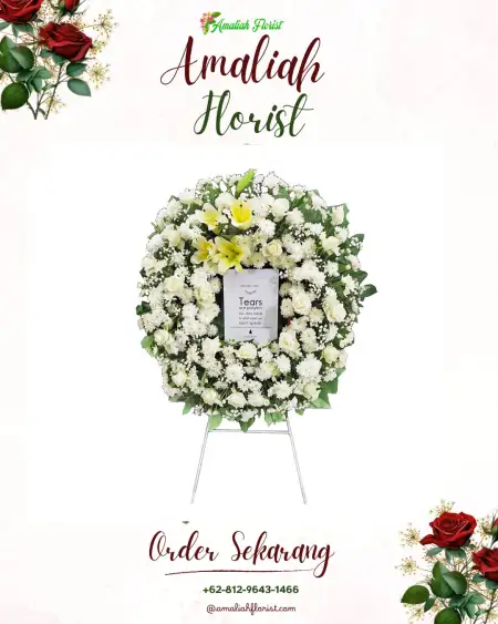 Krans Bunga Duka Endang Rejo